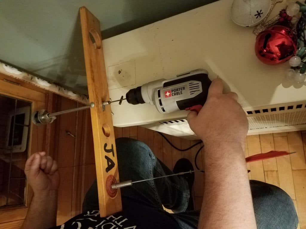 How to quickly spool a tipup - Fishnetics
