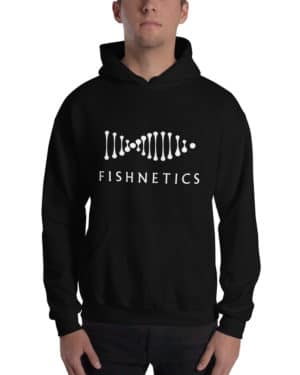 Hooded Sweatshirt – White Logo