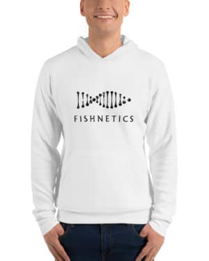 Unisex hoodie- black ink-distressed logo