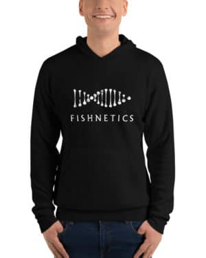 Unisex hoodie-distressed logo